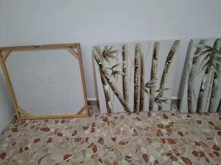 Cuadros Buda y Bambú