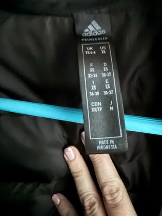 Chaqueta Adidas Mujer Negra