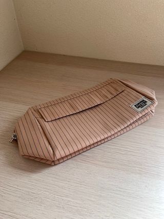 Neceser Jean Paul Gaultier Beige Rayas Negras