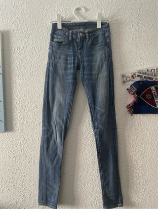 Pantalones pitillo Ralph Lauren azules