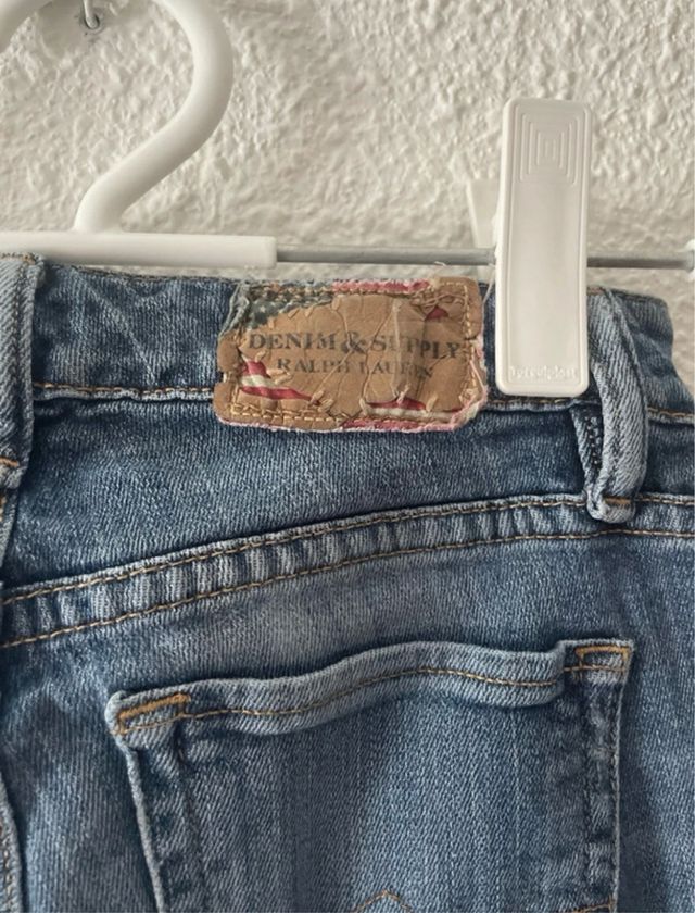 Pantalones pitillo Ralph Lauren azules