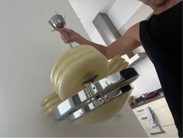 Lámpara de techo moderna metal y plástico