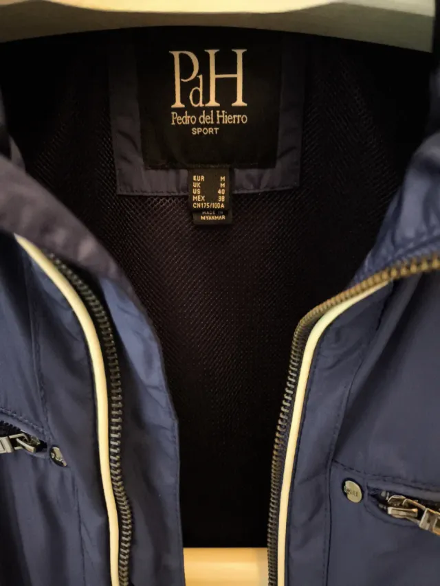 Cazadora Pedro del Hierro sport azul