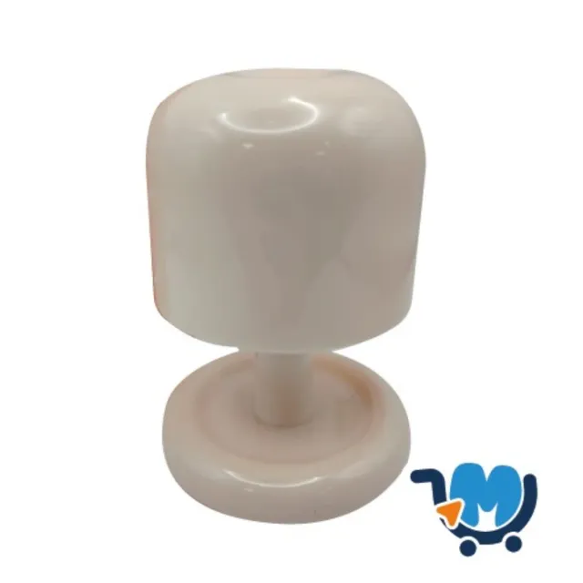 Mini lámpara de plástico blanca