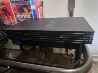 PlayStation 2 Negra + dance factory + Sing