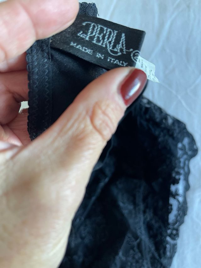 Body La Perla Nero Pizzo