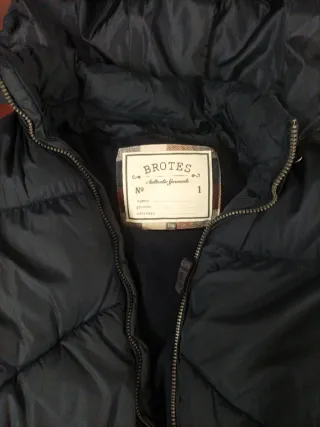 Chaquetón azul BROTES