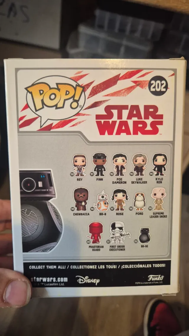 Funko Pop! Star Wars BB-9E #202 Exclusive
