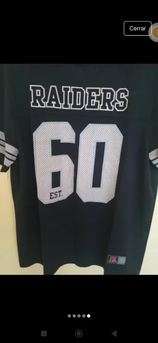 Camiseta Raiders 60