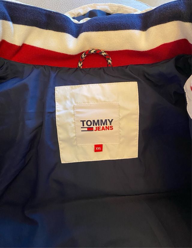 Piumino Tommy Jeans Bianco