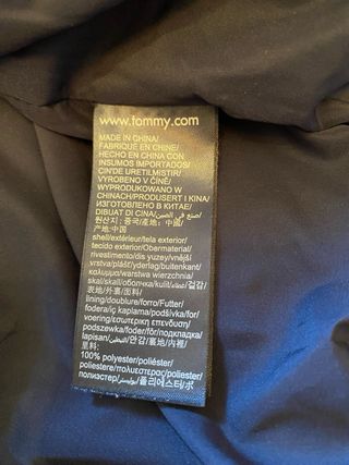 Piumino Tommy Jeans Bianco