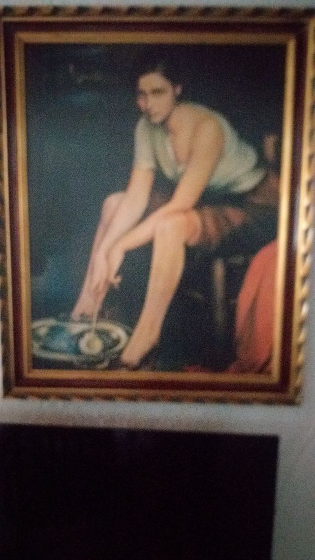 Cuadro La Nana de Julio Romero de Torres