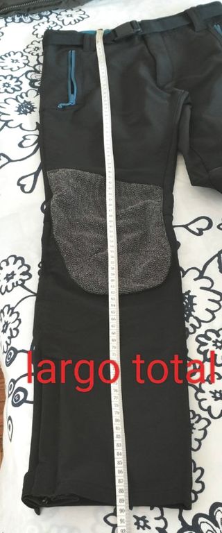 Pantalón Trekking Ski Negro/Azul