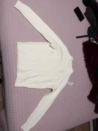 Jersey beige talla única