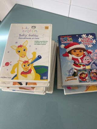 DVDs Infantiles Baby Einstein y Dora Exploradora