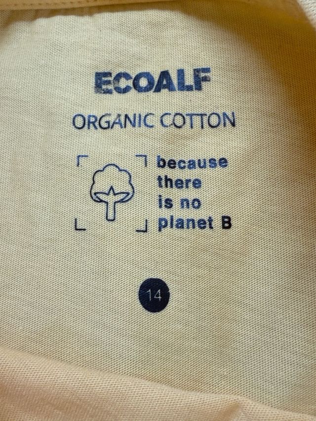 Camiseta Ecoalf amarilla