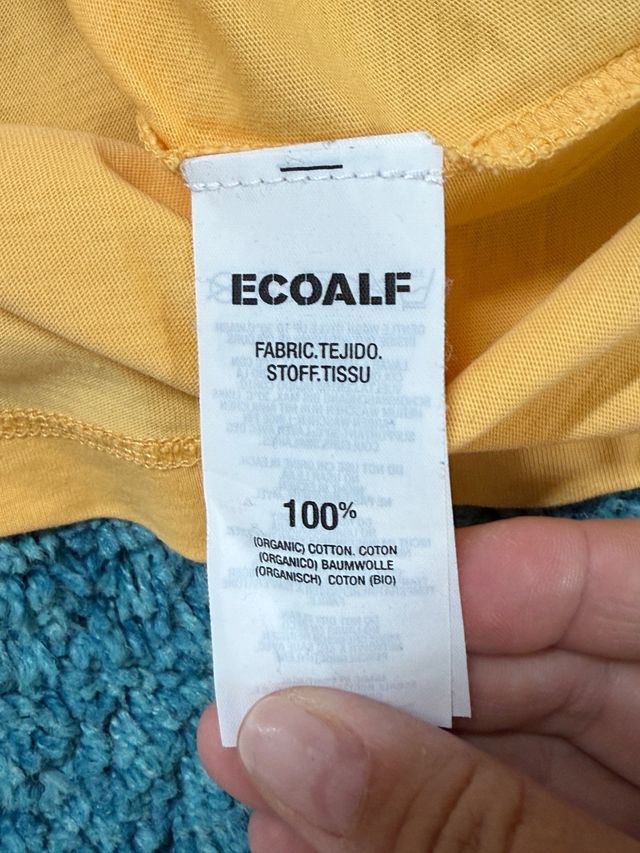 Camiseta Ecoalf amarilla