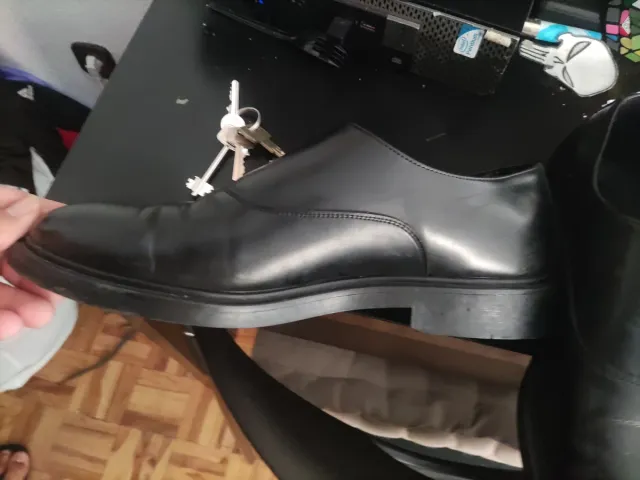 Zapatos de vestir negros para hombre