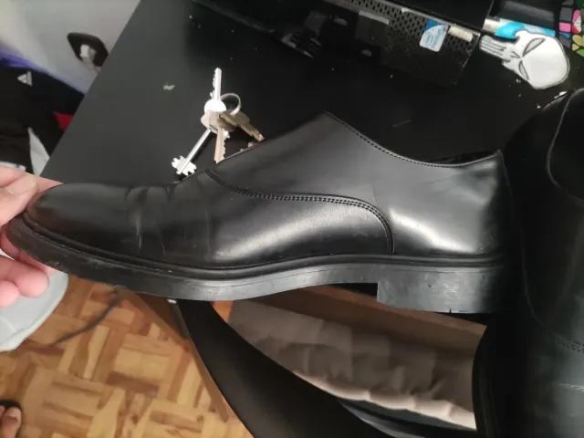 Zapatos de vestir negros para hombre