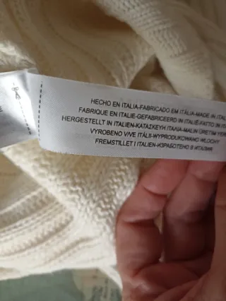 Jersey Massimo Dutti cuello alto y sin mangas