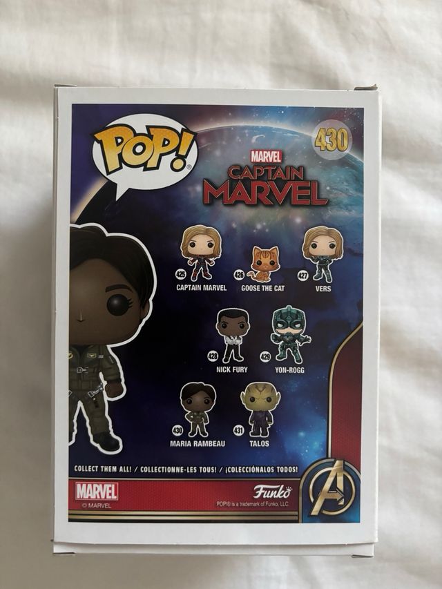 Funko Pop Maria Rambeau 430 Marvel