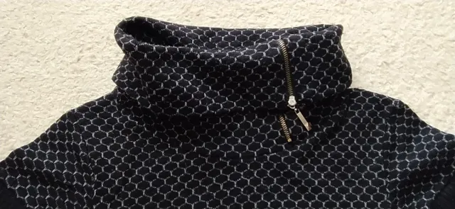 Camiseta de punto manga corta y cuello,talla unica