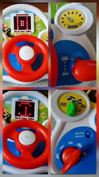 Lote Juguetes: Moto, Coche, Camión Bomberos