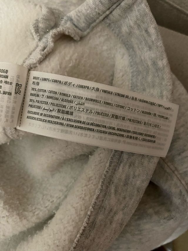 Felpa Abercrombie & Fitch quarter zip grigia