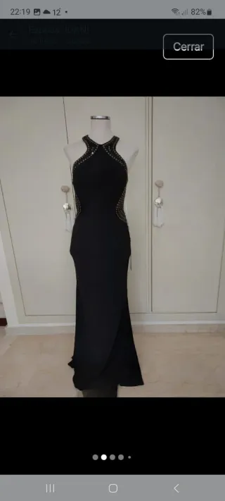 Vestido de fiesta negro