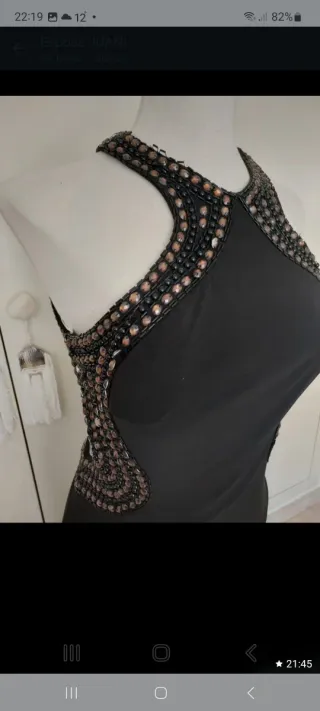 Vestido de fiesta negro