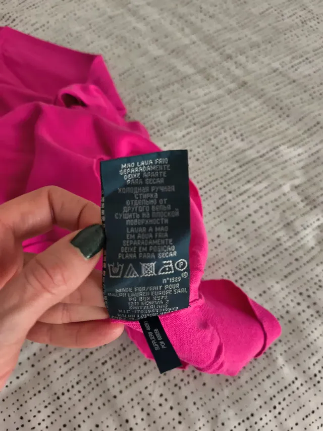 Blusa Ralph Lauren Rosa Talla L Hombre