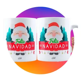 Taza Feliz Navidad Mr. Cool