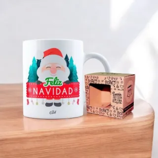 Taza Feliz Navidad Mr. Cool