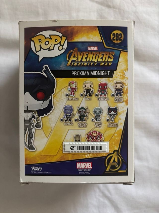 Funko Pop Proxima Midnight 292 Infinity War Marvel