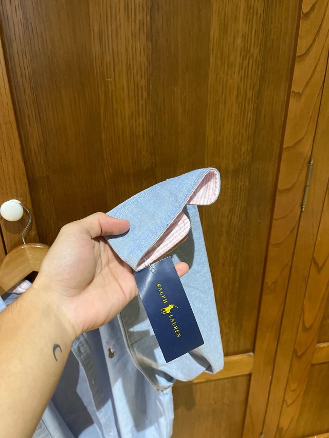 Camisa Ralph Lauren Azul Talla M