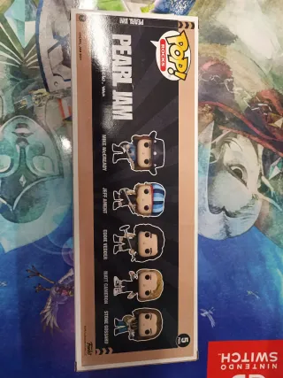 Funko Pop Pearl Jam 5 Pack Nuovo