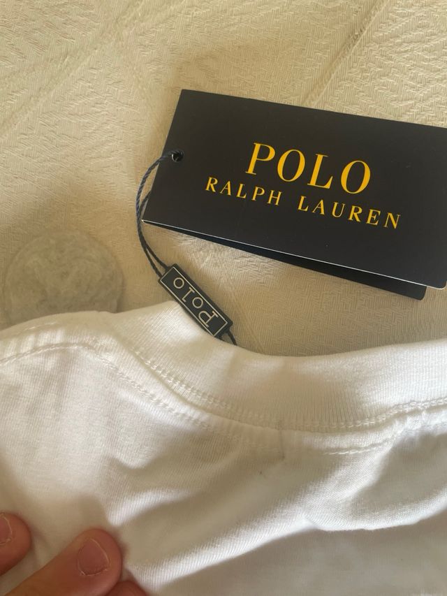 Maglia Polo Ralph Lauren bianca