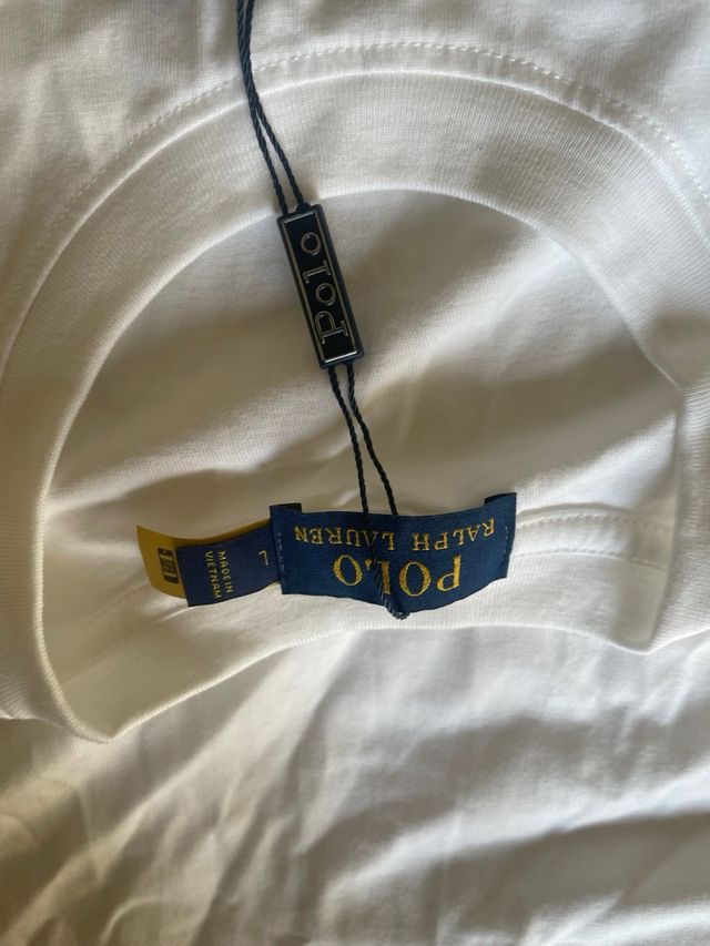 Maglia Polo Ralph Lauren bianca