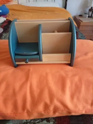 Portapenne Organizer Vintage Legno