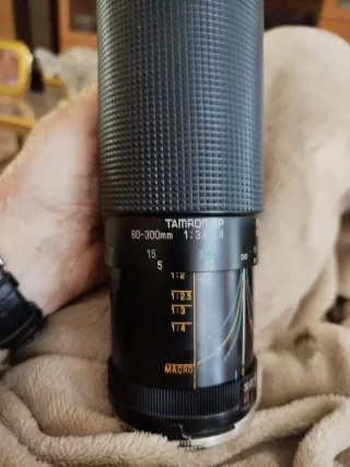 Objetivo Tamron SP 60-300mm f/3.8-5.4 para olympus