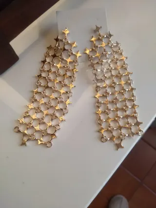 Pendientes Renatta & Go Acero Dorado. A estrenar !