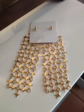 Pendientes Renatta & Go Acero Dorado. A estrenar !