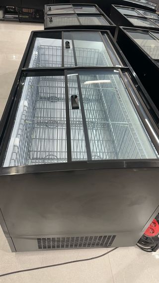 Congelador Horizontal Tapa Cristal Supermercado