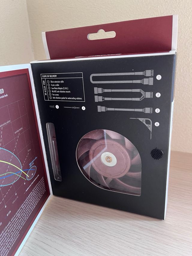Ventilador Noctua NF-A12x25 PWM 120mm