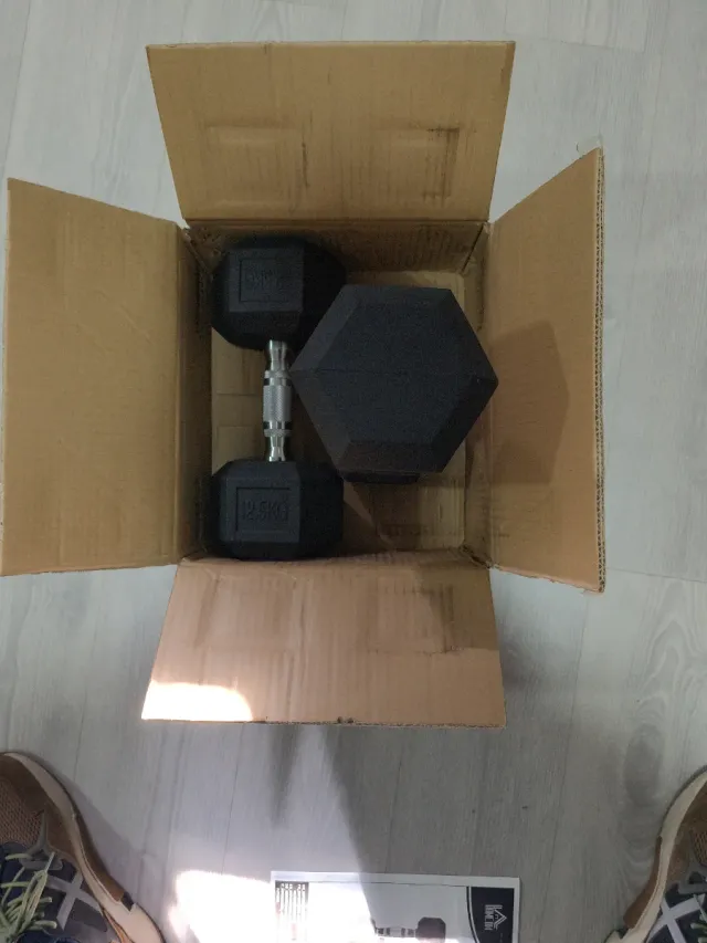 Par Mancuernas 12.5 Kg Hexagonales