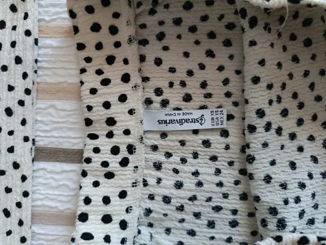 Falda pantalón Stradivarius lunares