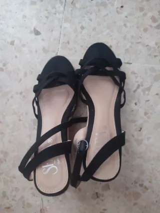 Sandalias Sfera Negras Talla 38