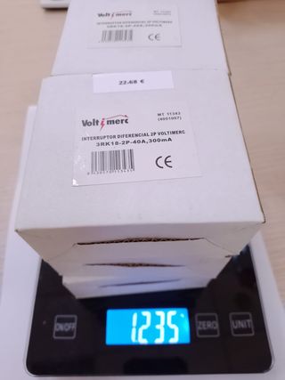 6 Interruptores Diferenciales para Fernando