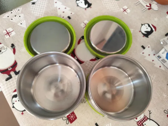 Termo comida bebé 2 compartimentos.