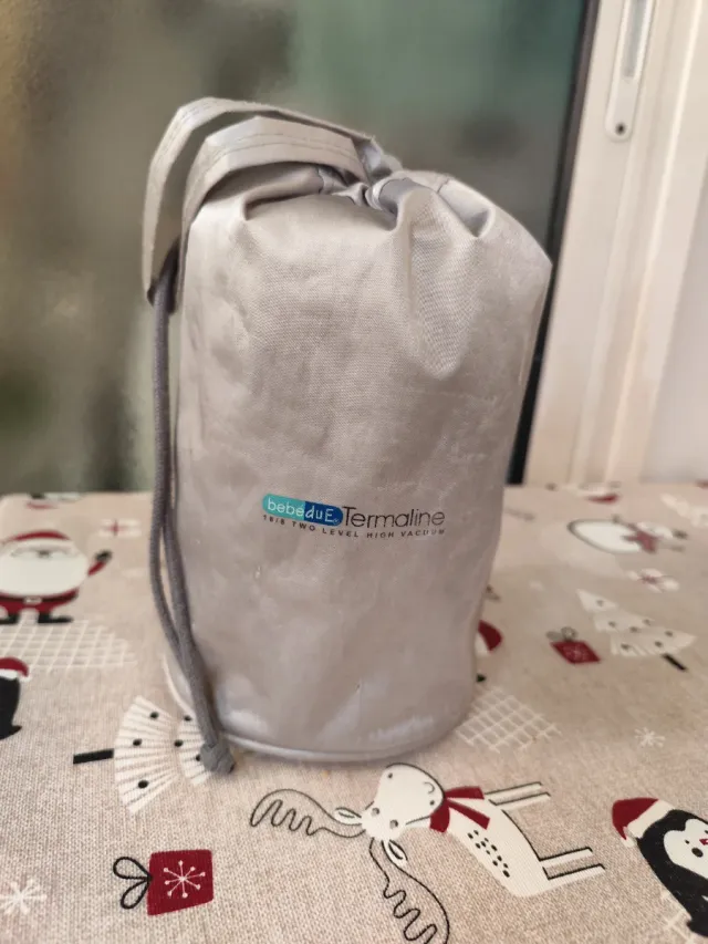 Termo comida bebé 2 compartimentos.